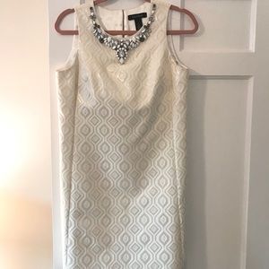 White House Black Market. Gold dress